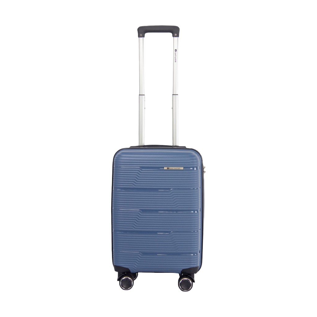 Maleta De Viaje 25"Dbl Ruedas Azul