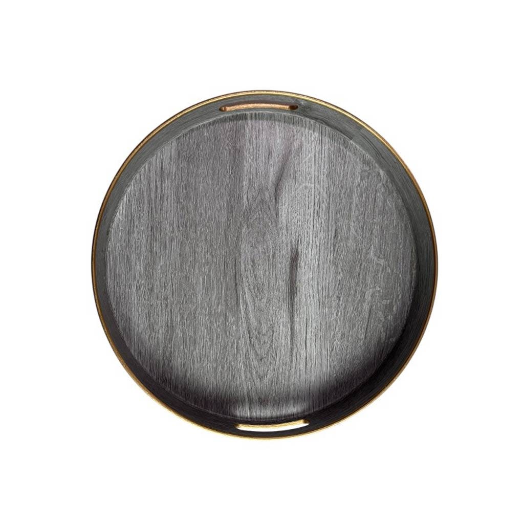 Bandeja Estampado Gris 33cm