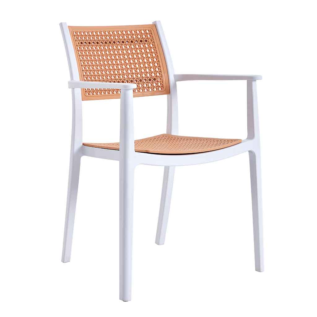 Silla De Exterior Erato Trenzado 57x55x83cm
