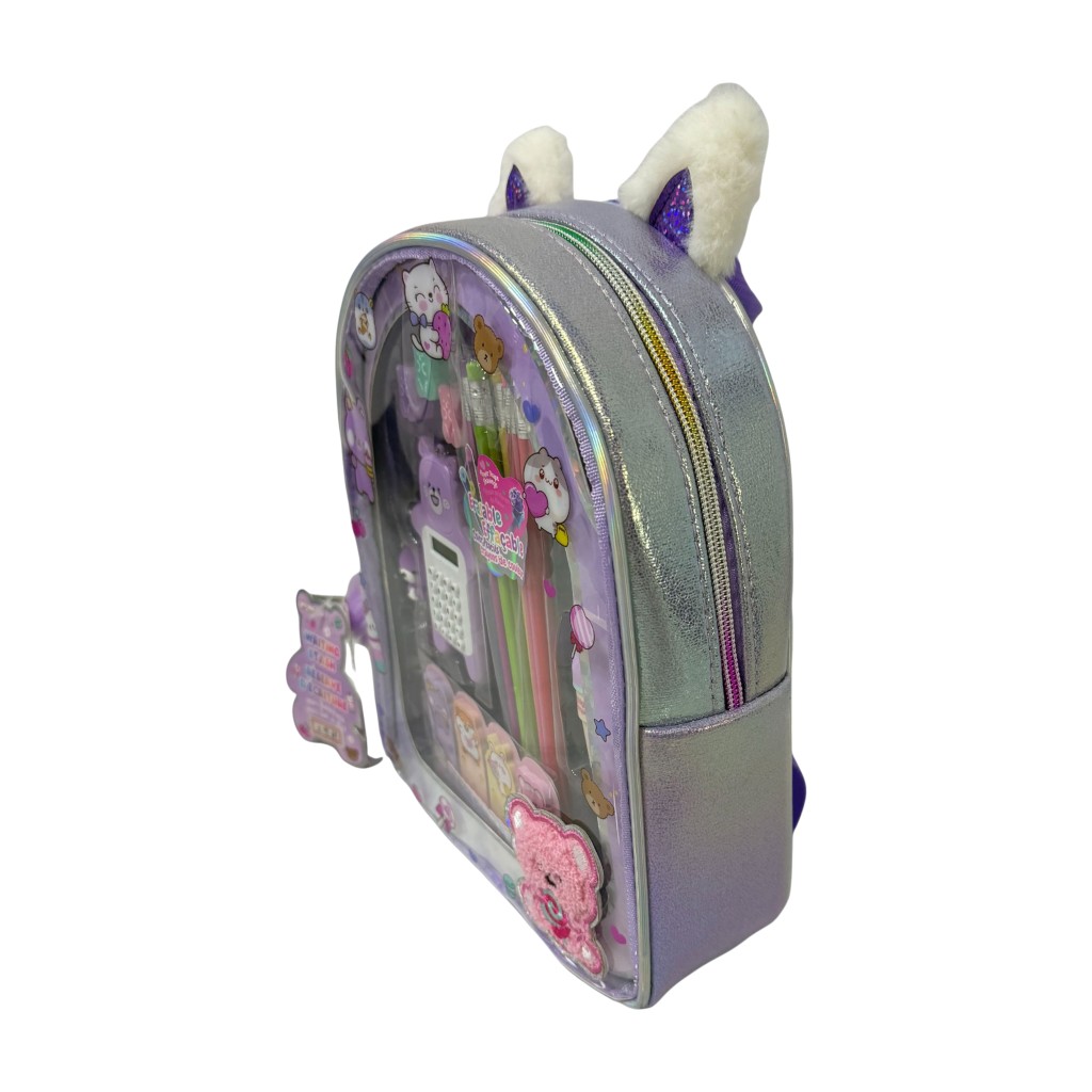 Hot Focus Mochila Con Lápices Y Notas Adhesivas