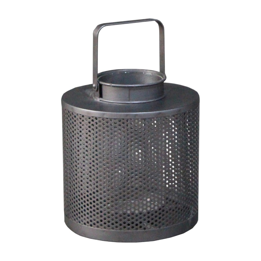 Farol De Metal 25x25x37cm