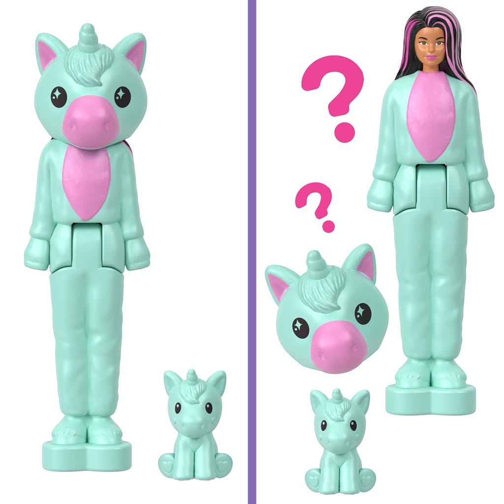 Barbie Mini Barbieland Muñeca Cutie Reveal Surtido