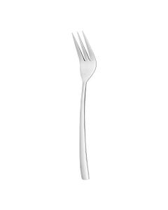 Tenedor para servir plateada con tres puntas