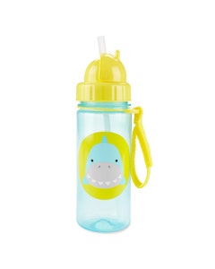 Botella De Agua Zoo® Straw Bottle 13 Oz Skip Hop