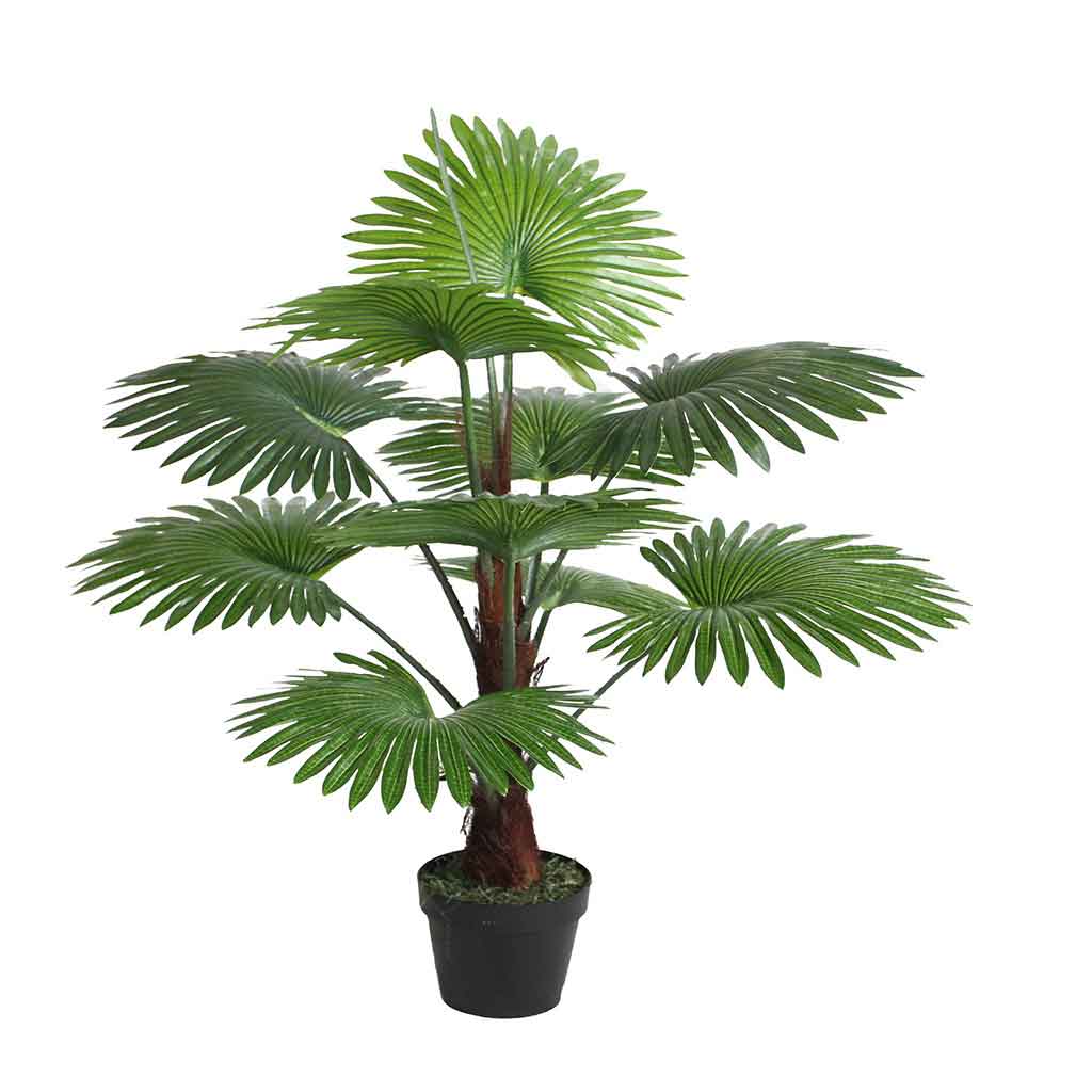 Palma de abanico artificial 100CM