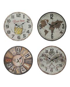 Reloj De Pared 34x3.5x34cm Surtido