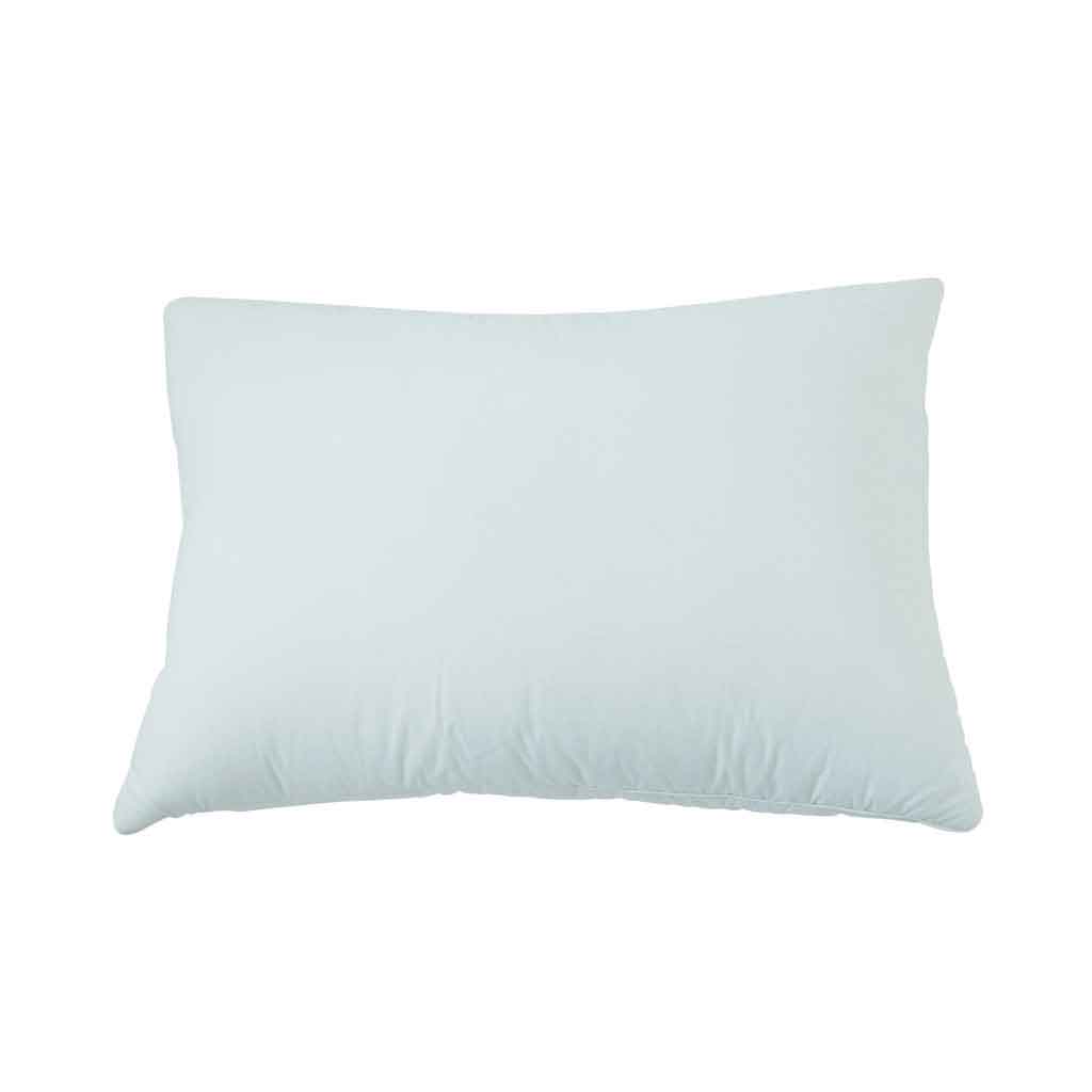 Almohada blanca estándar rectangular de plumas