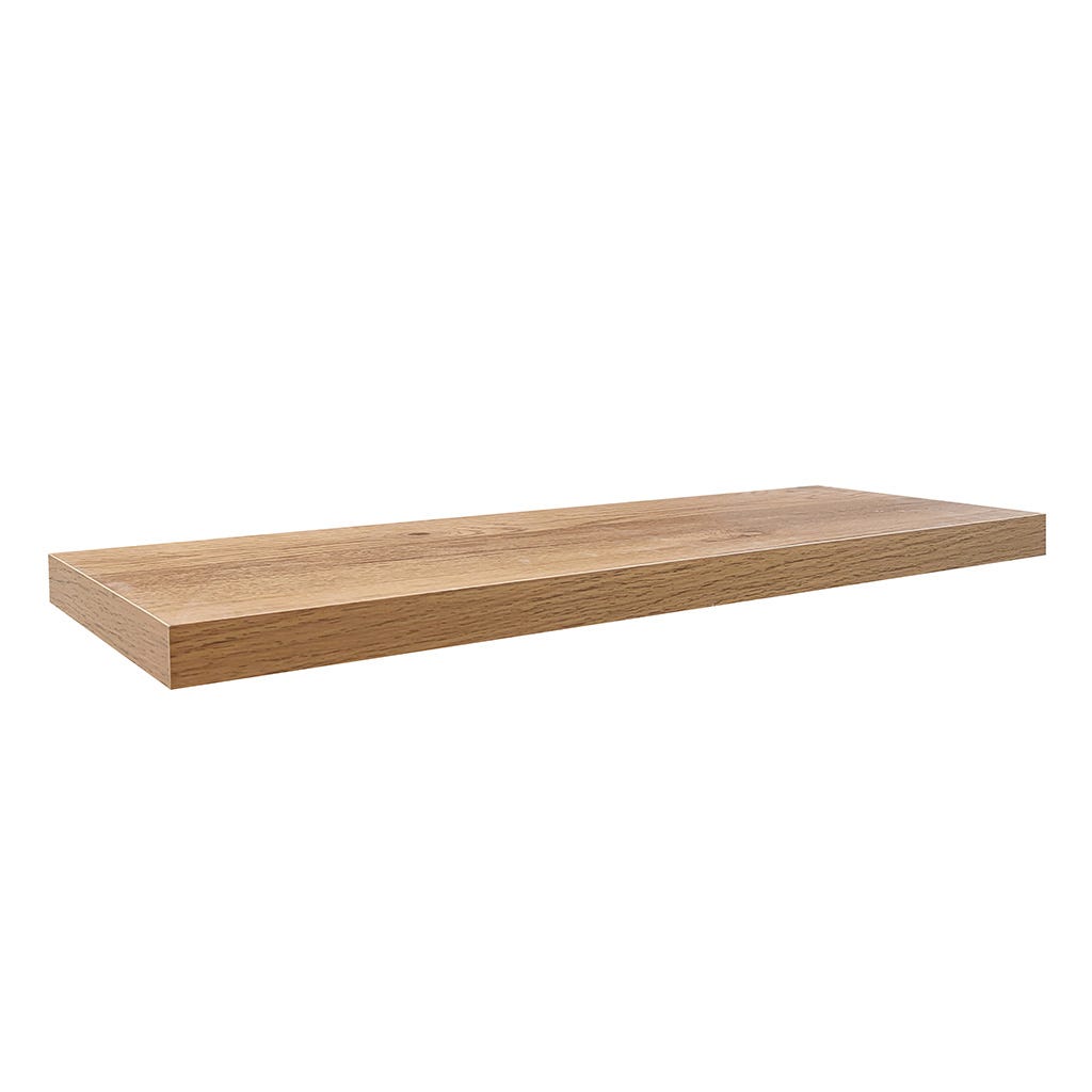 Estante flotante natural de mdf
