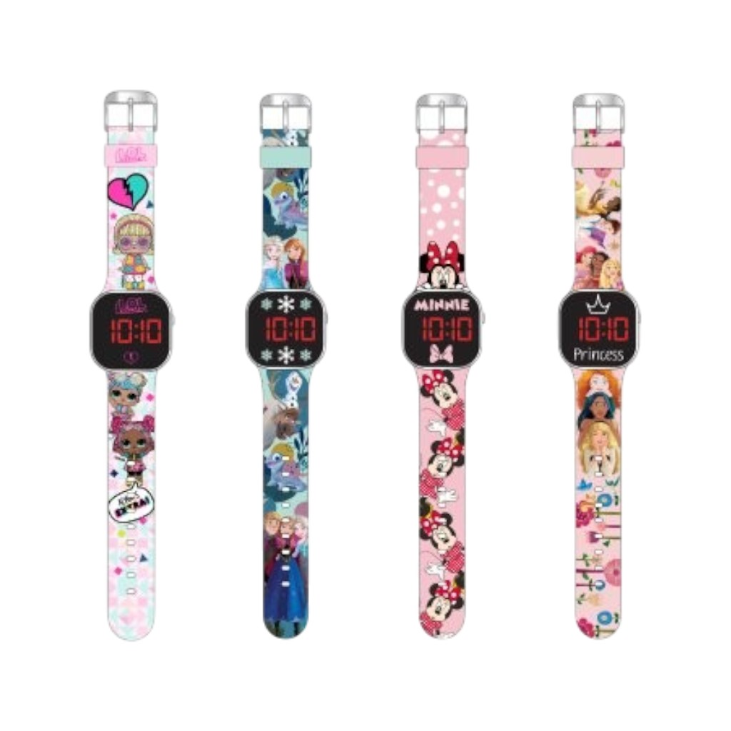 Reloj Led De Frozen