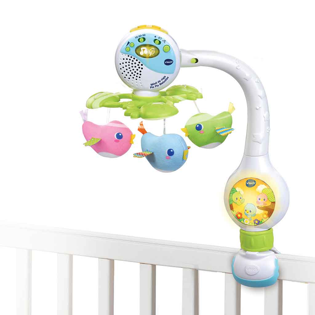 MÓVIL DE VIAJE PÍO PÍO MELODIAS VTECH