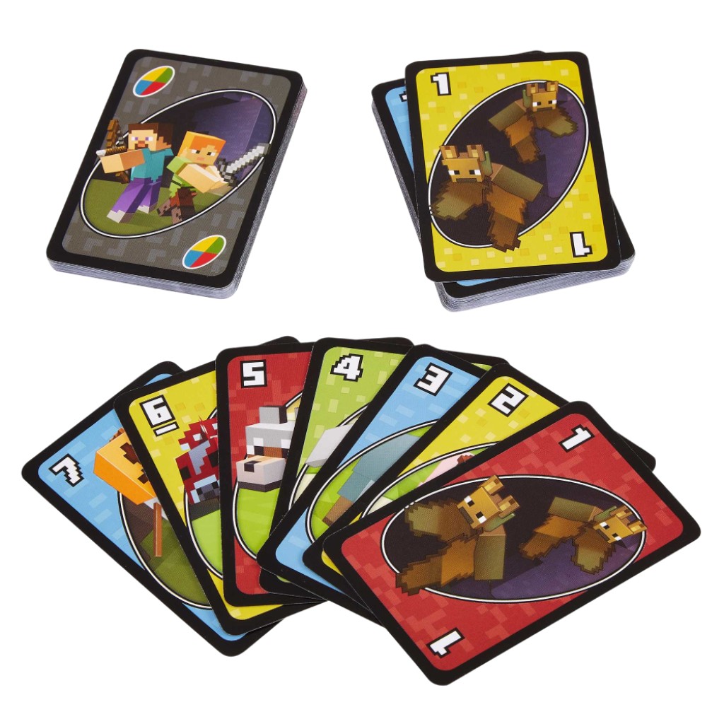 Juego De Cartas Uno Minecraft