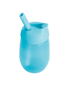 Vaso Con Sorbete Simple Clean 10oz Azul Munchikin