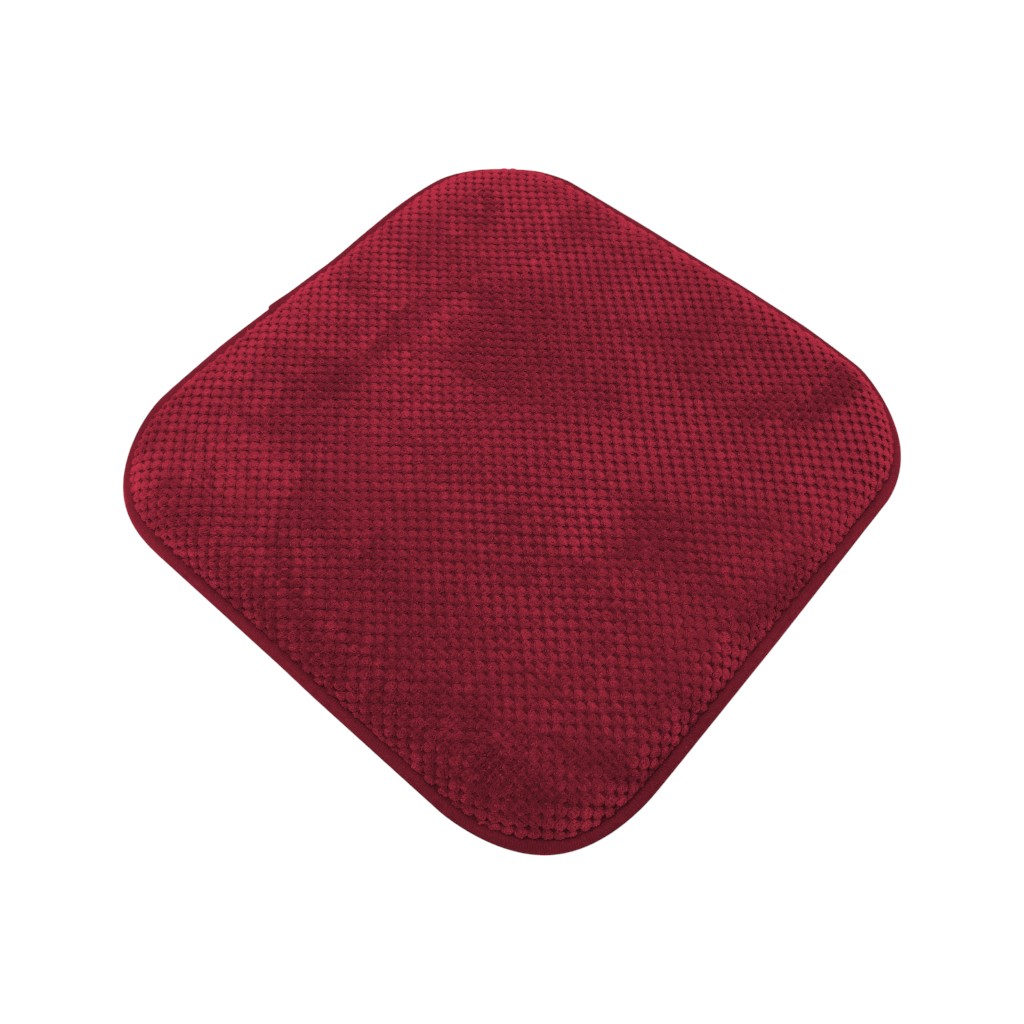 Set De 2Pzas De Cojín Para Silla 41X41X6Cm Rojo