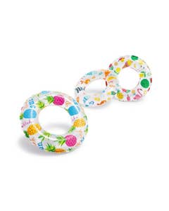 Flotador Inflable Redondo Tropical Surtido