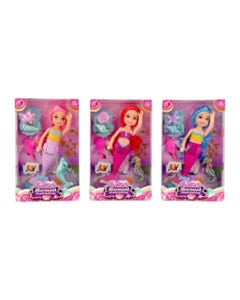 Set De Pequeña Sirena Con Modelos Surtidos