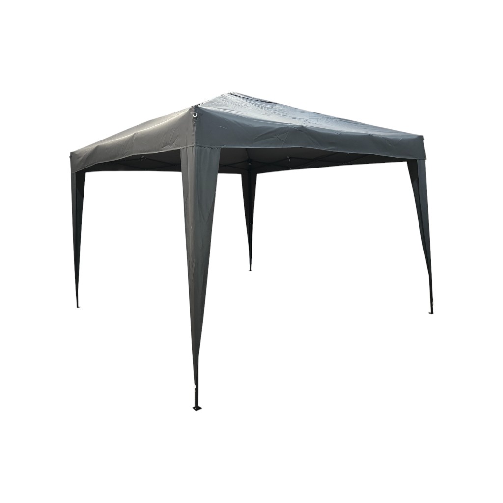 Jardín Corso Gazebo Gris 300x300cm