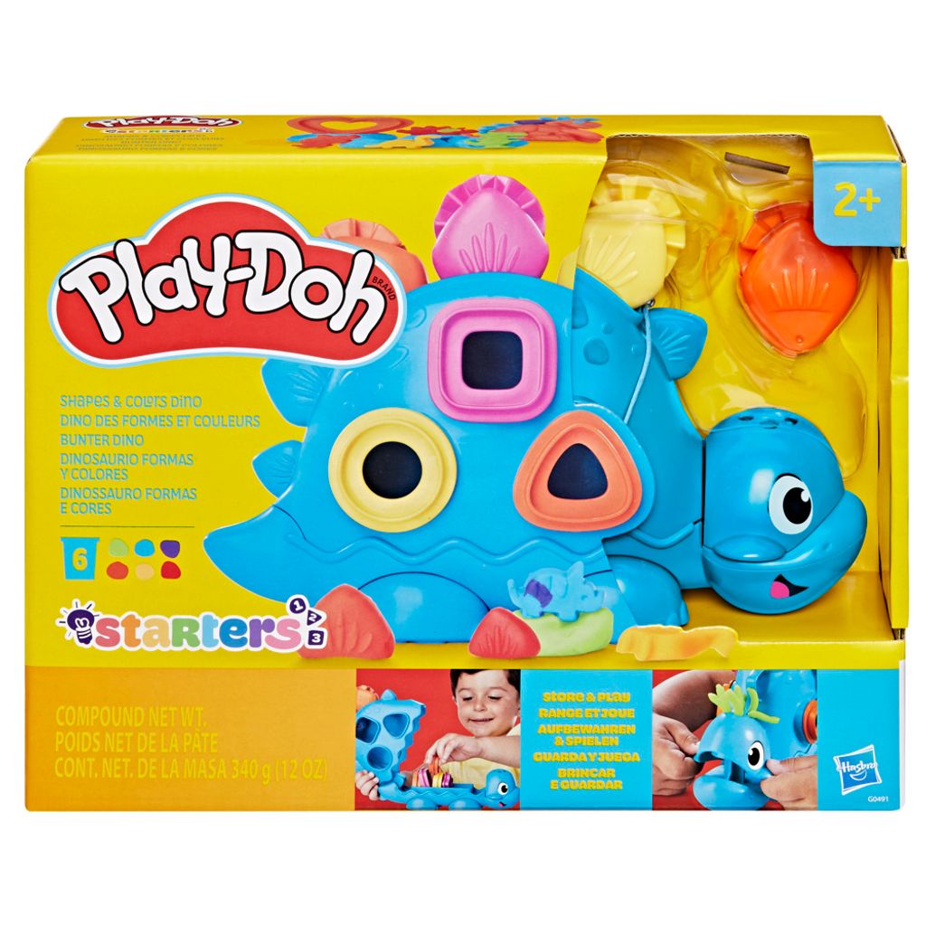 Set de Masa Moldeable Play-Doh Dinosaurio Forma y Colores