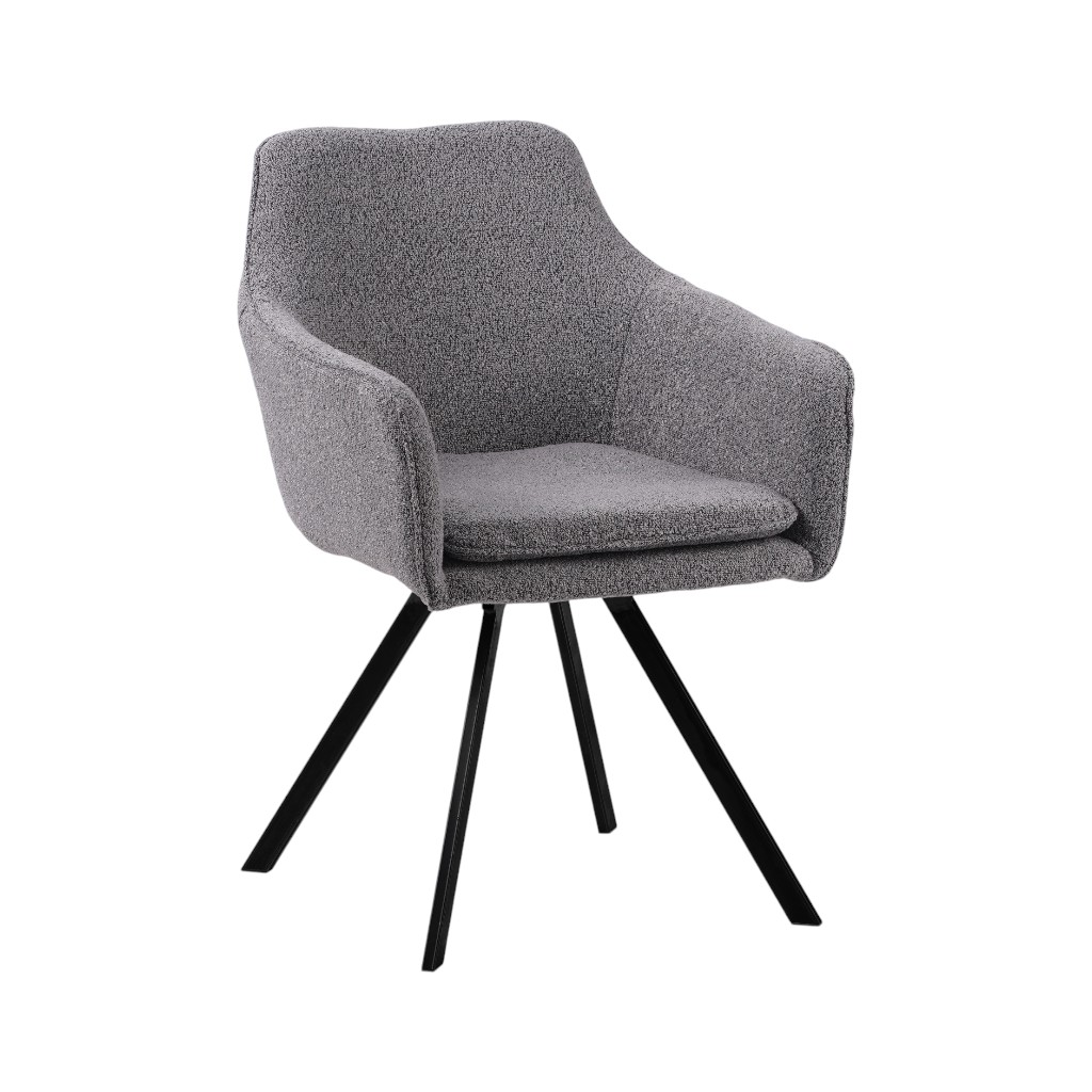Silla De Comedor Oriana Gris 60,5X56X84Cm