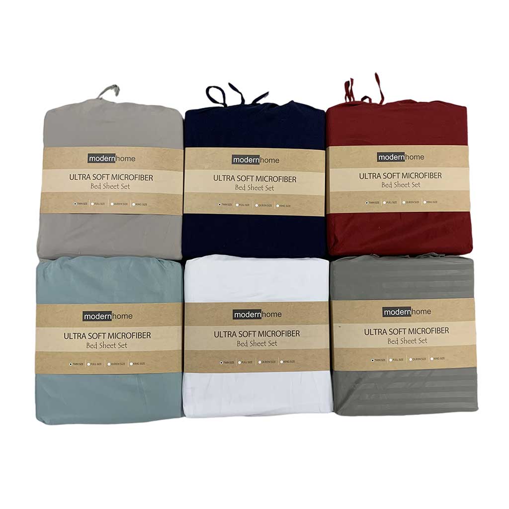 Juego De Sábana Unicolor Twin Surtidos