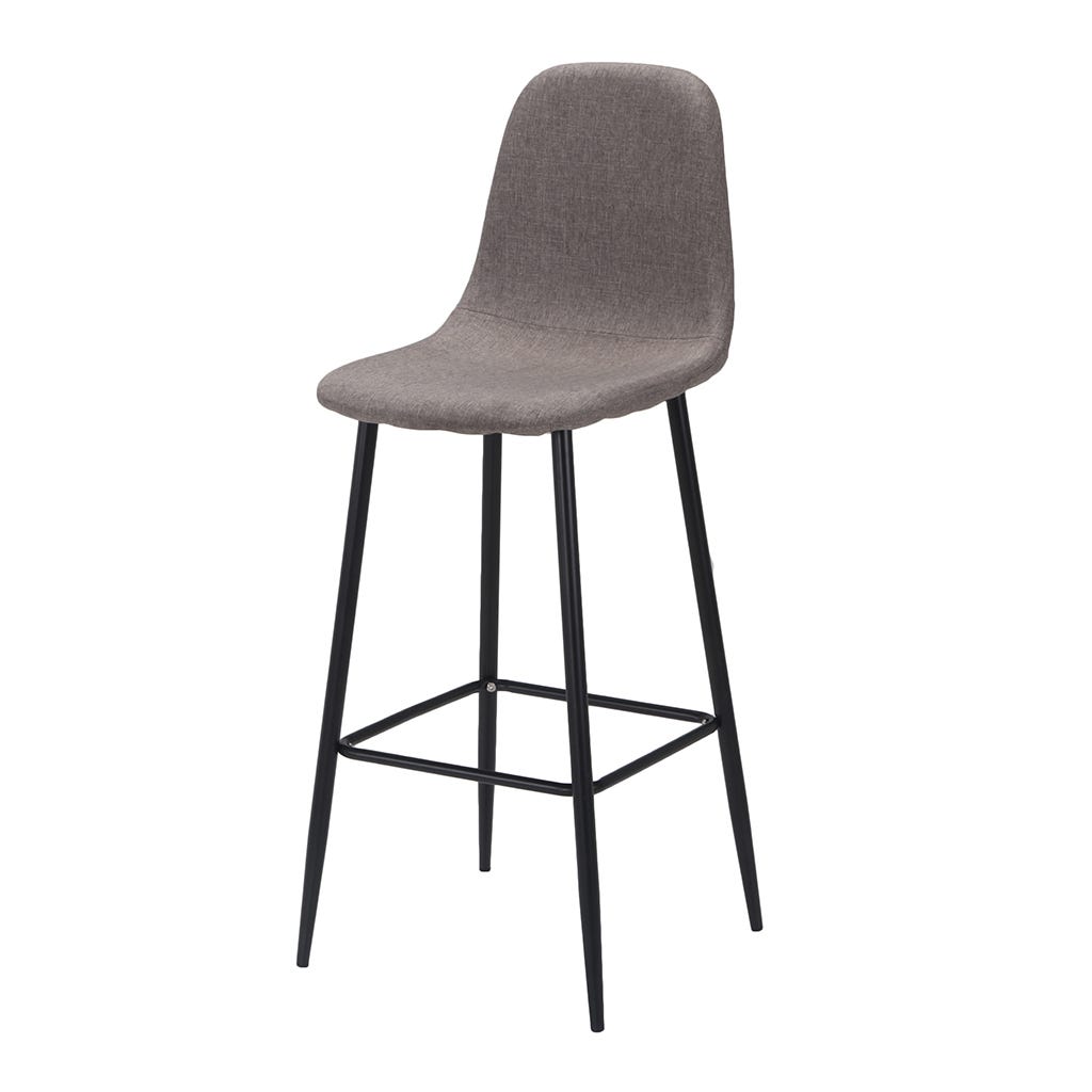 Silla De Bar Paula Marrón