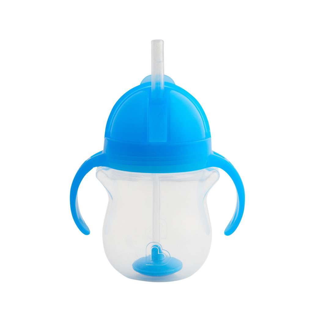 Vaso Azul Con Carrizo Munchkin Click Lock Any Angle™