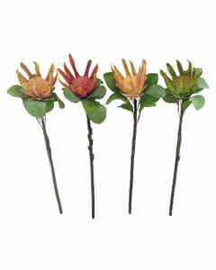 Flores artificiales de protea 67CM surtidos