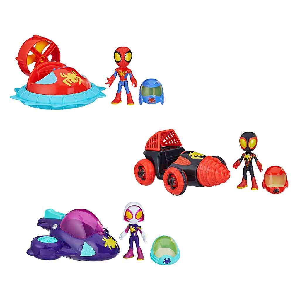 Vehículo Web-Spinners Spidey Marvel Surtidos