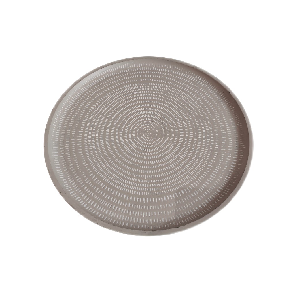 Bandeja Decorativa Redonda 35cm