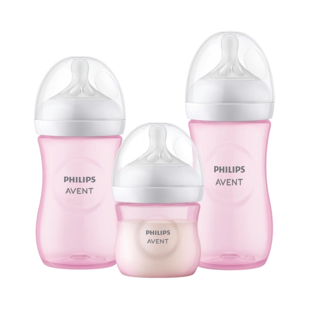Set 3 Biberones Natural Response Avent