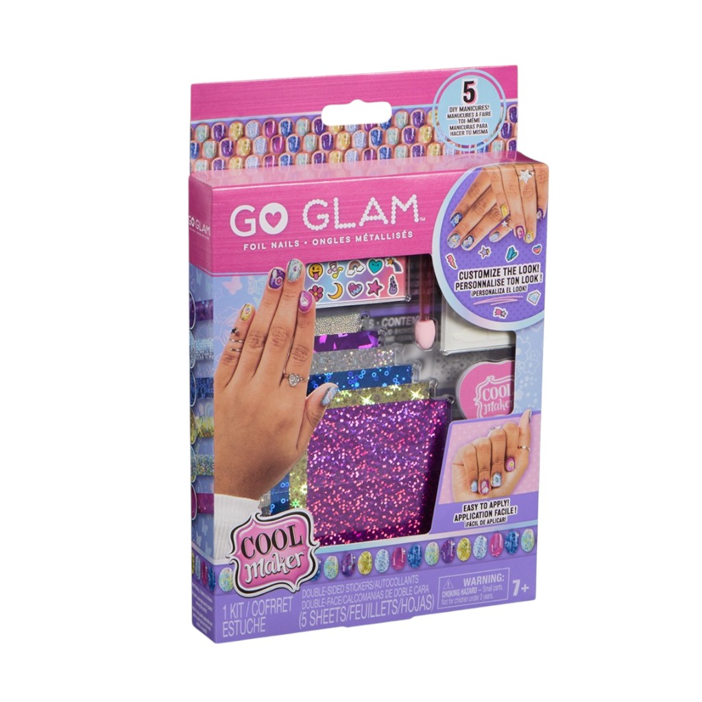 Go Glam Set Foil Estampado De Uñas