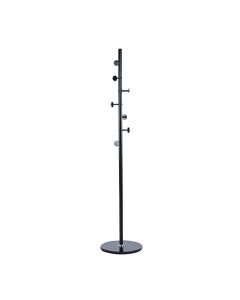 Perchero Negro 37X37X175Cm