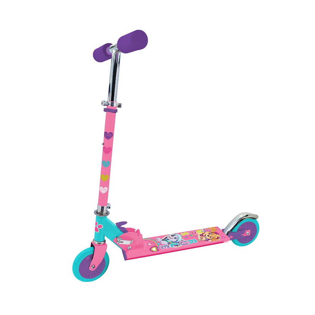 Patinete 2 Ruedas Paw Patrol de Niña Rosa