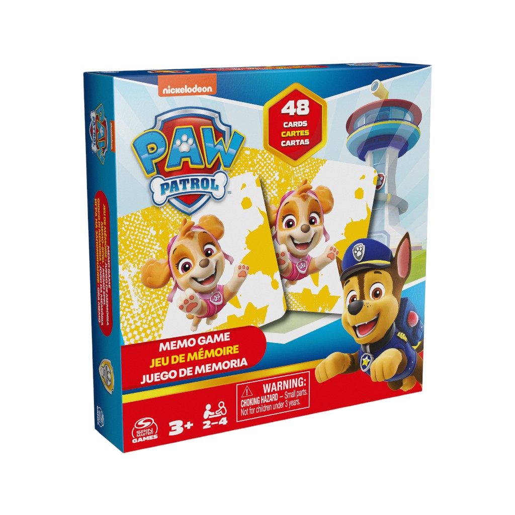 Paw Patrol Juego De Memoria 48 Pzs Nv