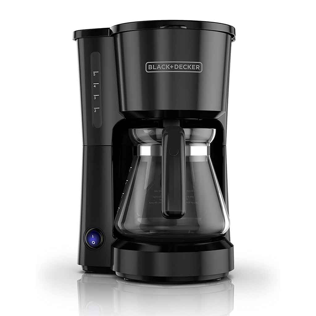 Cafetera Negra De 5 Tazas Black And Decker