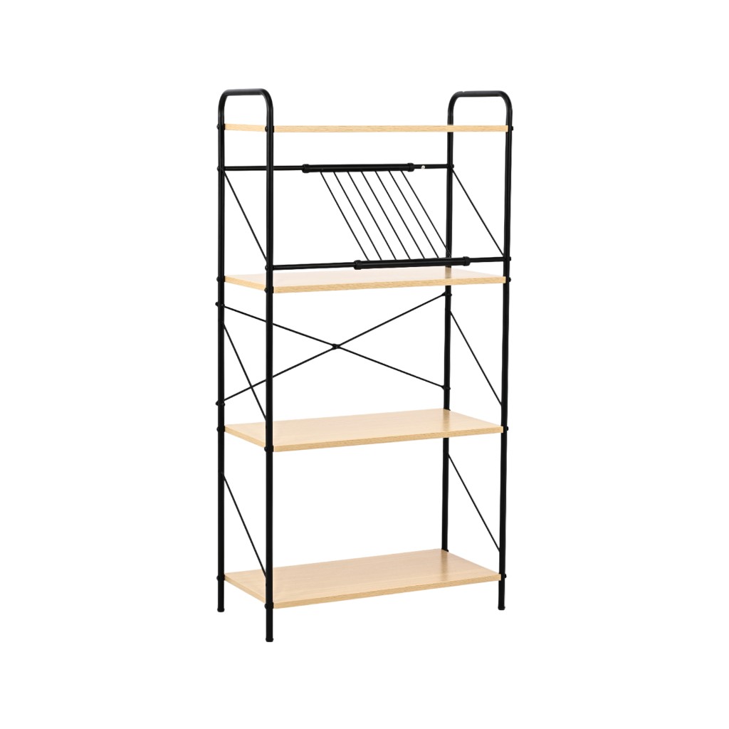 Estantería Rengel De 4 Niveles 63.2X30X125Cm