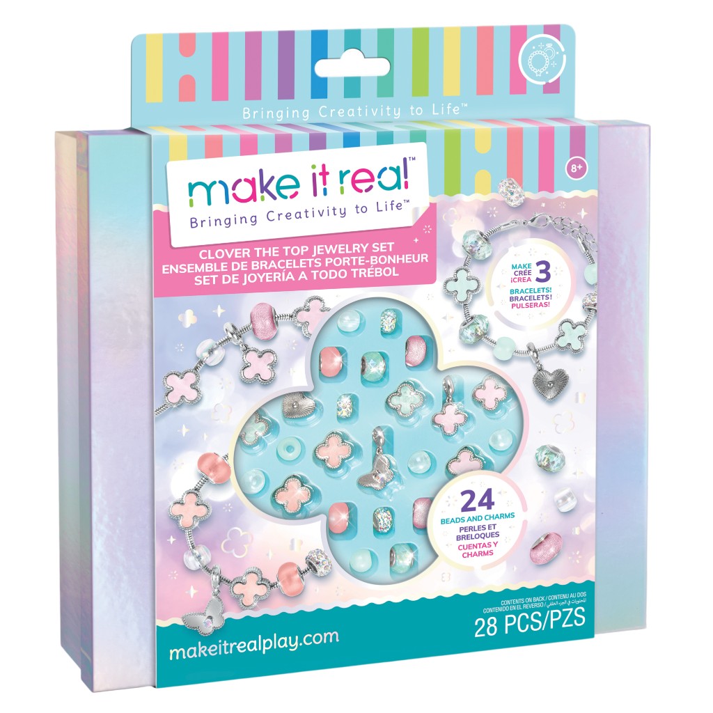 Make It Real - Set De Joyería De Trébol 28 Pzs