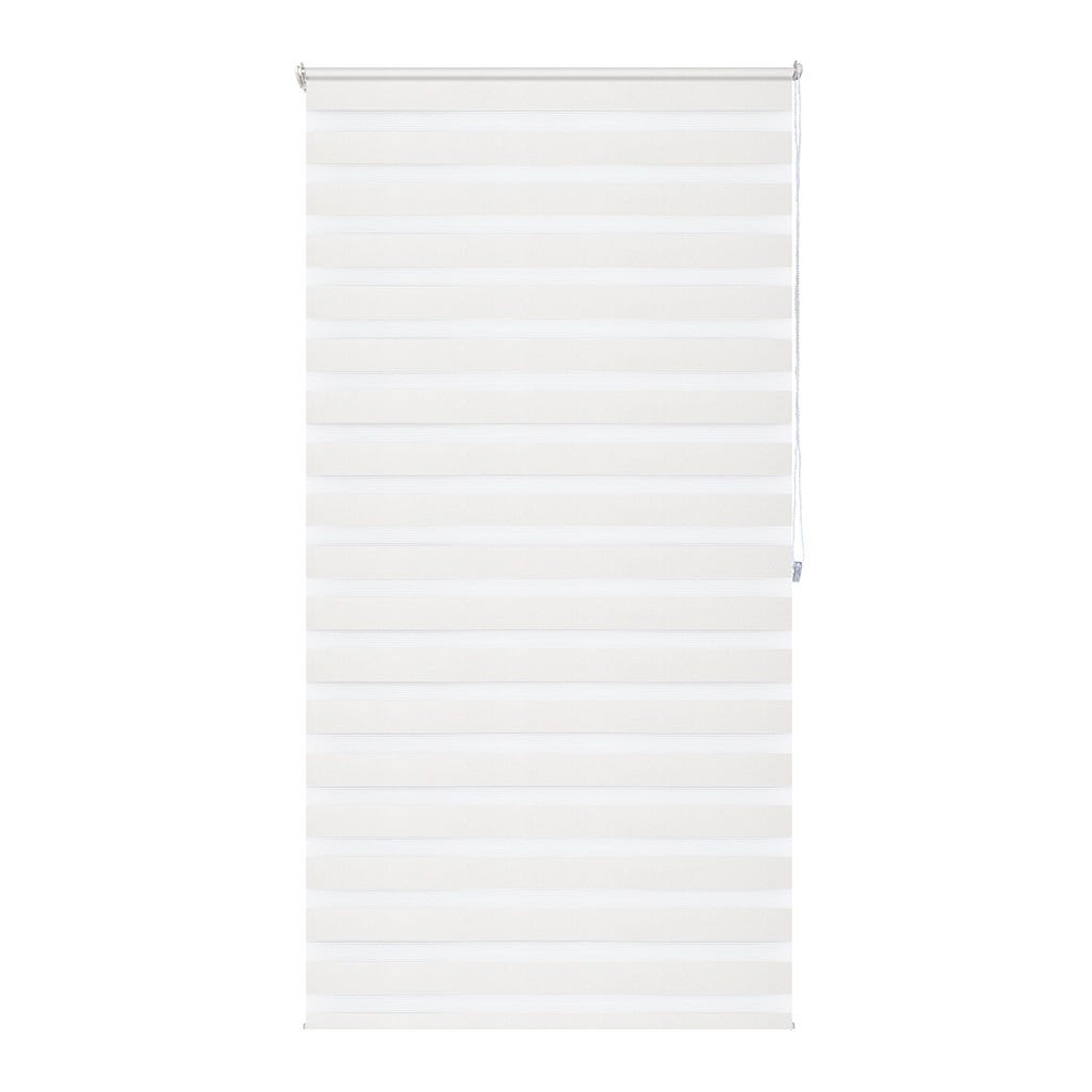 Persiana estilo cebra blanco 120x230CM