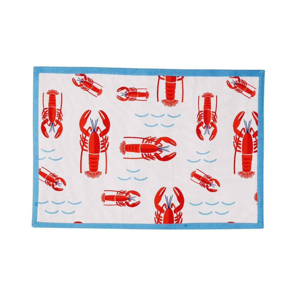 Individual Estampada De Langostas 33X48Cm