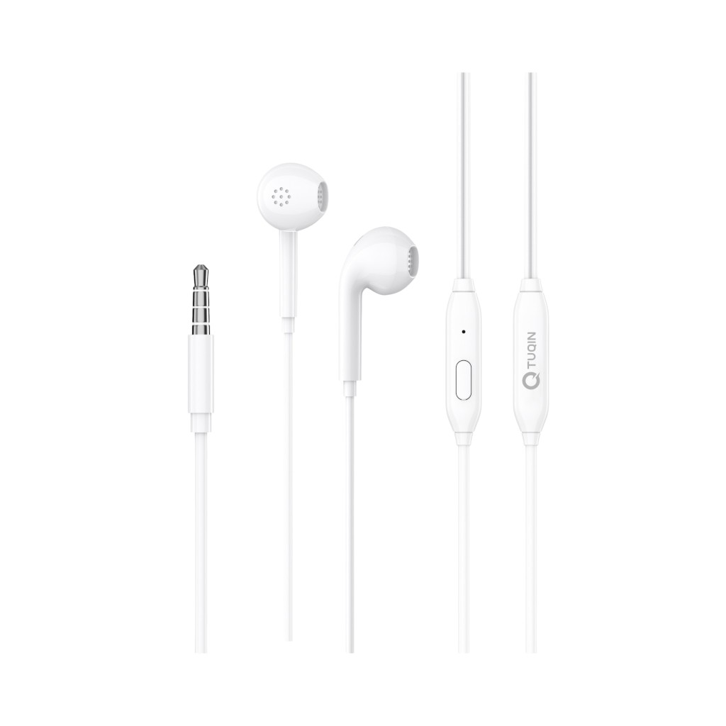 Audífonos De Cable Semi-in-ear Con Micrófono 120cm