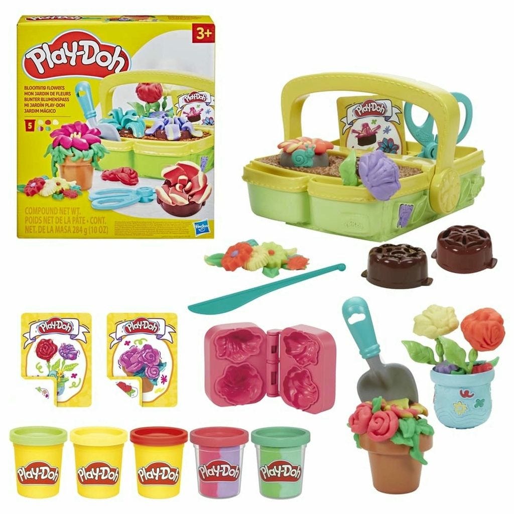 Set de Masa Moldeable Play-Doh Mi Jardín