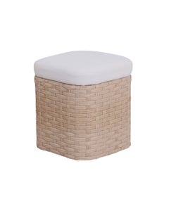 Otoman Para Almacenaje 30X30X35Cm Natural