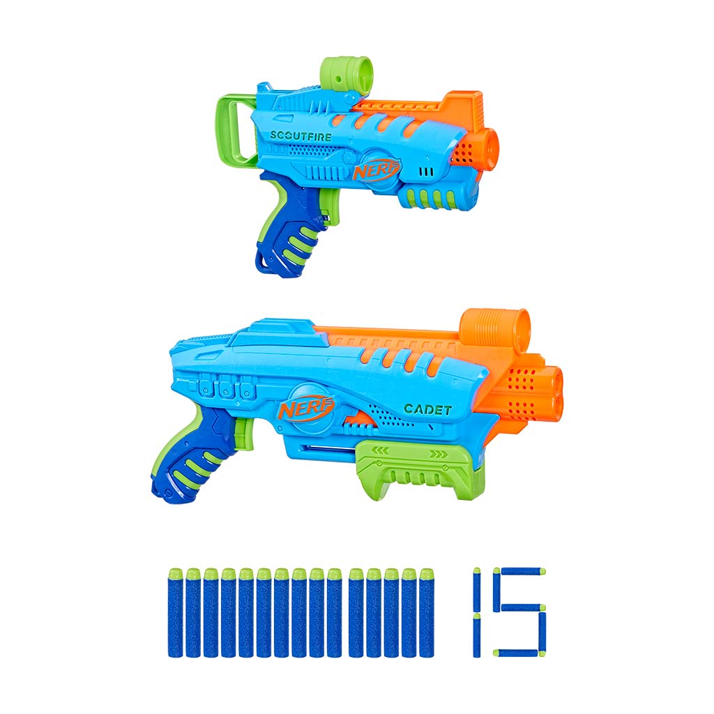 Lanzador Nerf Elite Jr Ultimate Starter Set