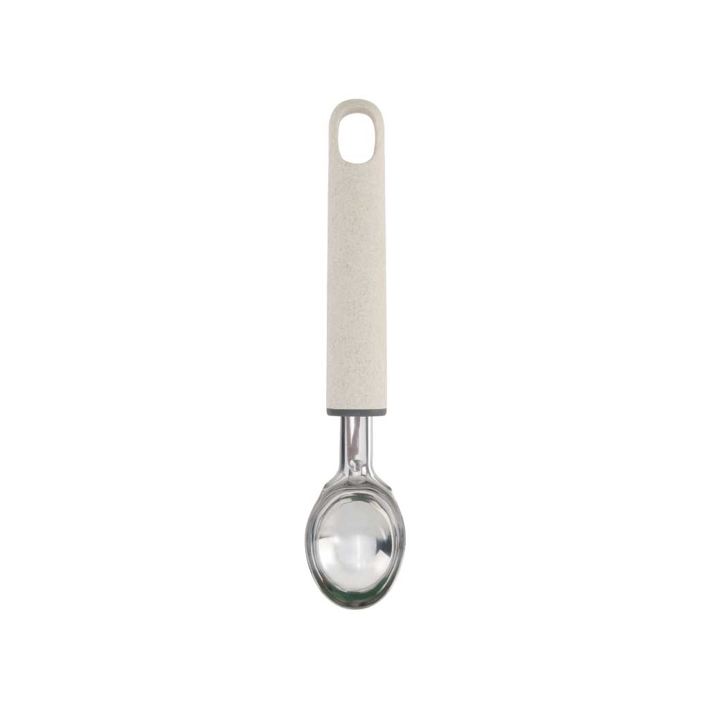 Cuchara para helado beige