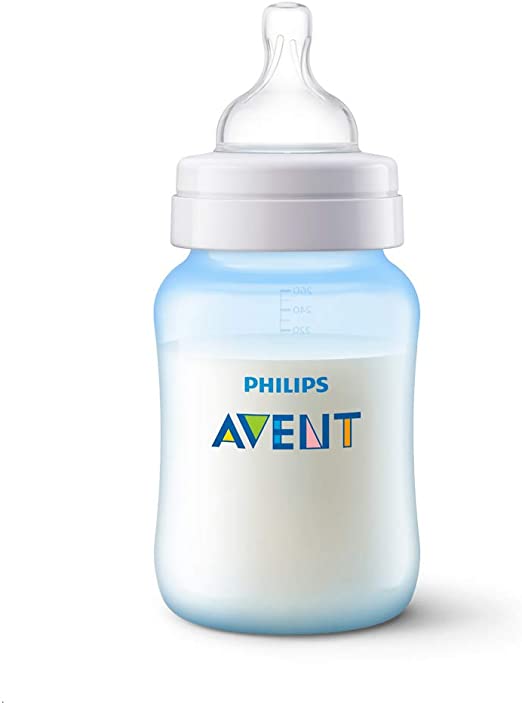 Avent Biberón Anticólicos 260 Ml 9onz Azul