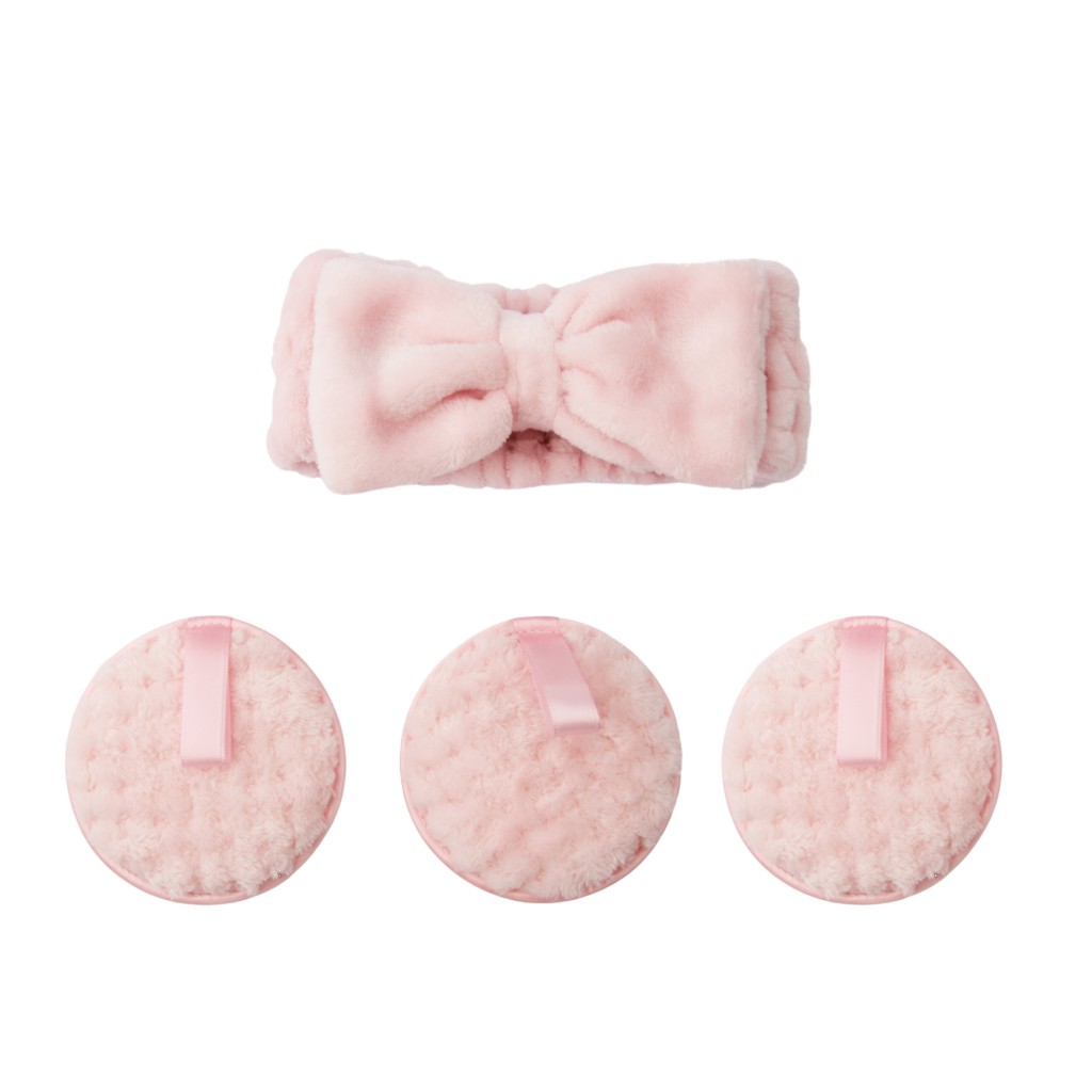 Set De 4 Diademas De Belleza + Almohadillas