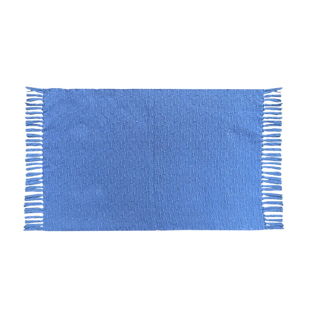 Alfombra Azul 60X110Cm