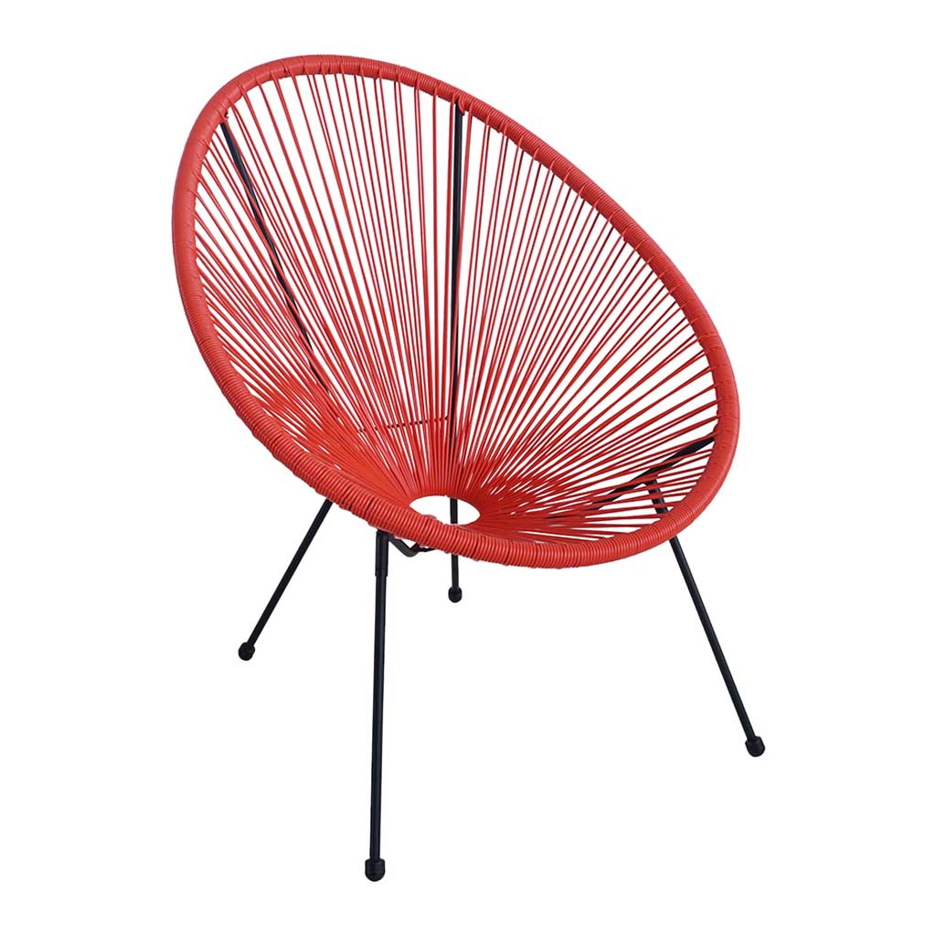 SILLA ACAPULCO ROJO