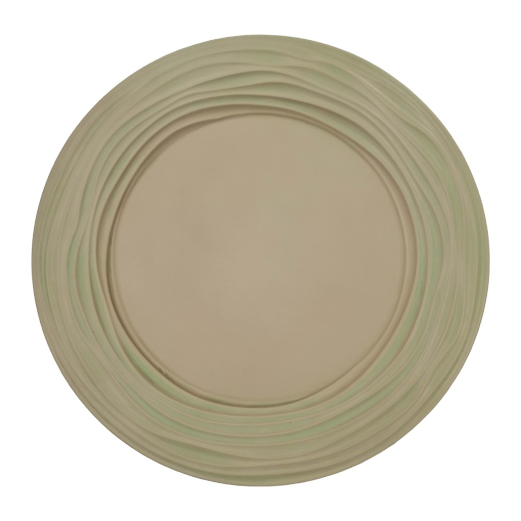 Plato De Servir De Color Beige 33Cm