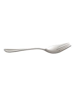 Tenedor para servir plateada con cuatro puntas