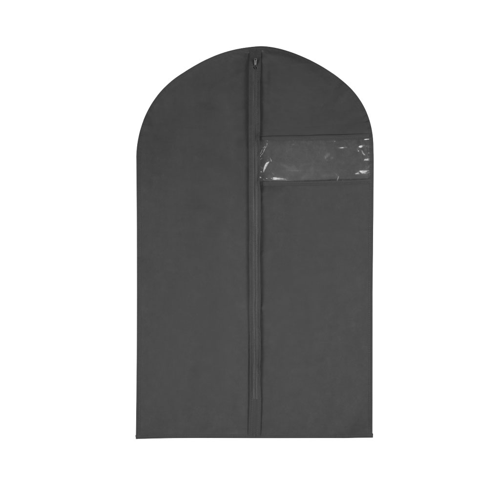 Protector porta traje gris ovalado